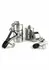 Mr. Steel Alligator Nipple Clamps with Adjustable Weights, Stainless Steel