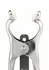 Mr. Steel Squeezer Adjustable Nipple Clamps with Ring, Stainless Steel