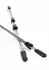 Mr. Steel Nipple Sticks 20cm Stainless Steel Adjustable Rods
