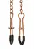 Mr. Steel Tweezer Nipple Clamps Gold Adjustable Stainless Steel Chain