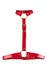 Kinky Diva Body Harness Red High Gloss Adjustable Vegan Leather