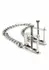 Mr. Steel Press Adjustable Stainless Steel Nipple Clamps with Chain