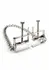 Mr. Steel Press Adjustable Stainless Steel Nipple Clamps with Chain