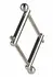 Mr. Steel Gemini Ball Vise Stainless Steel Adjustable Restraint Device