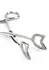 Cube Tongs стоманени щипци с V-образна форма
