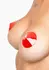 Kinky Diva Nipple Covers Glossy Reusable Adhesive Pasties Black