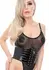 Croco Front Waist Cincher High Gloss Snake Design Adjustable Fit S/M