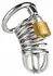 Mr. Steel Ring Master Stainless Steel Chastity System, Adjustable Size