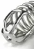 Mr. Steel Ring Master Stainless Steel Chastity System, Adjustable Size