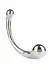 Mr. Steel The Curvy G-spot Double Ended Stainless Steel Massager 22cm