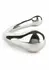 Mr. Steel The Curvy G-spot Double Ended Stainless Steel Massager 22cm