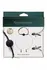 Virgite Nipple Clamps with Adjustable Ball Gag & Chain, Black