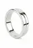 Mr. Steel Single Grooved Stainless Steel Ring 50mm - Polished Finish