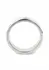 Mr. Steel Single Grooved Stainless Steel Ring 50mm - Polished Finish