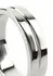 Mr. Steel Single Grooved Stainless Steel Ring 55mm - Polished Finish
