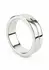 Mr. Steel Single Grooved Ring 45mm Stainless Steel Elegant Design