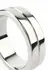 Mr. Steel Single Grooved Ring 45mm Stainless Steel Elegant Design