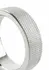 Mr. Steel CrissCross C-Ring 45mm Stainless Steel Textured Ring