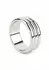 Mr. Steel Elegant Deep C-Ring 55mm Stainless Steel Anatomical Ring