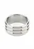 Mr. Steel Elegant Deep C-Ring 50mm Stainless Steel Anatomical Ring