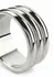 Mr. Steel Elegant Deep C-Ring 50mm Stainless Steel Anatomical Ring