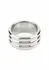 Mr. Steel Elegant Deep C-Ring 45mm Stainless Steel Anatomical Ring
