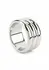 Mr. Steel Elegant Deep C-Ring 40mm Stainless Steel Anatomical Ring