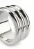 Mr. Steel Elegant Deep C-Ring 40mm Stainless Steel Anatomical Ring