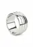 Mr. Steel Oval Barrel Ring 50mm Stainless Steel Comfort Fit