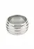 Mr. Steel Oval Barrel Ring 50mm Stainless Steel Comfort Fit