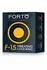 FORTO F-15 Vibrating Ring Black - 10 Modes, Waterproof, USB Charging
