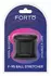 FORTO F-95 Tubular Silicone Ball Stretcher Black - Flexible Anatomical Design