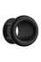 FORTO F-95 Tubular Silicone Ball Stretcher Black - Flexible Anatomical Design