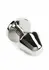 Mr. Steel Classic Stainless Steel Plug Small - Tapered Design, Polished Finish