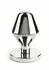 Mr. Steel Classic Stainless Steel Plug Small - Tapered Design, Polished Finish