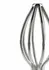 Mr. Steel Round Wire Plug Medium Stainless Steel Open-Frame Design