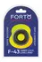 FORTO F-43 Tiered Dual Support Black Silicone Ring - Adjustable System