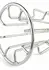Mr. Steel Trapezoid Plug Medium Stainless Steel Geometric Design
