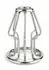 Mr. Steel Trapezoid Plug Small Stainless Steel Openwork Design