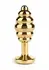 Mr. Steel Twister Large Stainless Steel Spiral Plug with Jeweled Base