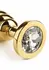 Mr. Steel Twister Large Stainless Steel Spiral Plug with Jeweled Base