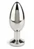 Mr. Steel Jeweled Plug Large Stainless Steel with Gemstone Base