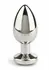 Mr. Steel Jeweled Plug Small Stainless Steel with Gemstone Base