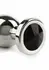 Mr. Steel Jeweled Plug Small Stainless Steel with Gemstone Base
