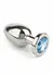Mr. Steel Jeweled Plug Small Stainless Steel with Gemstone Base