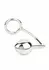 Mr. Steel Ass Hitch Egg 45 mm Stainless Steel Intimate Plug with Ring