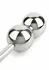 Mr. Steel Anal Hook Double Balls 40+40mm Stainless Steel System
