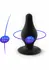 Silex-D Plug Model 2 Xsmall Black - Thermo-Reactive Silicone, Compact Size