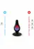 Silex-D Plug Model 2 Xsmall Black - Thermo-Reactive Silicone, Compact Size