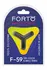 FORTO F-59 Black Tri Functional Silicone Ring Adjustable System